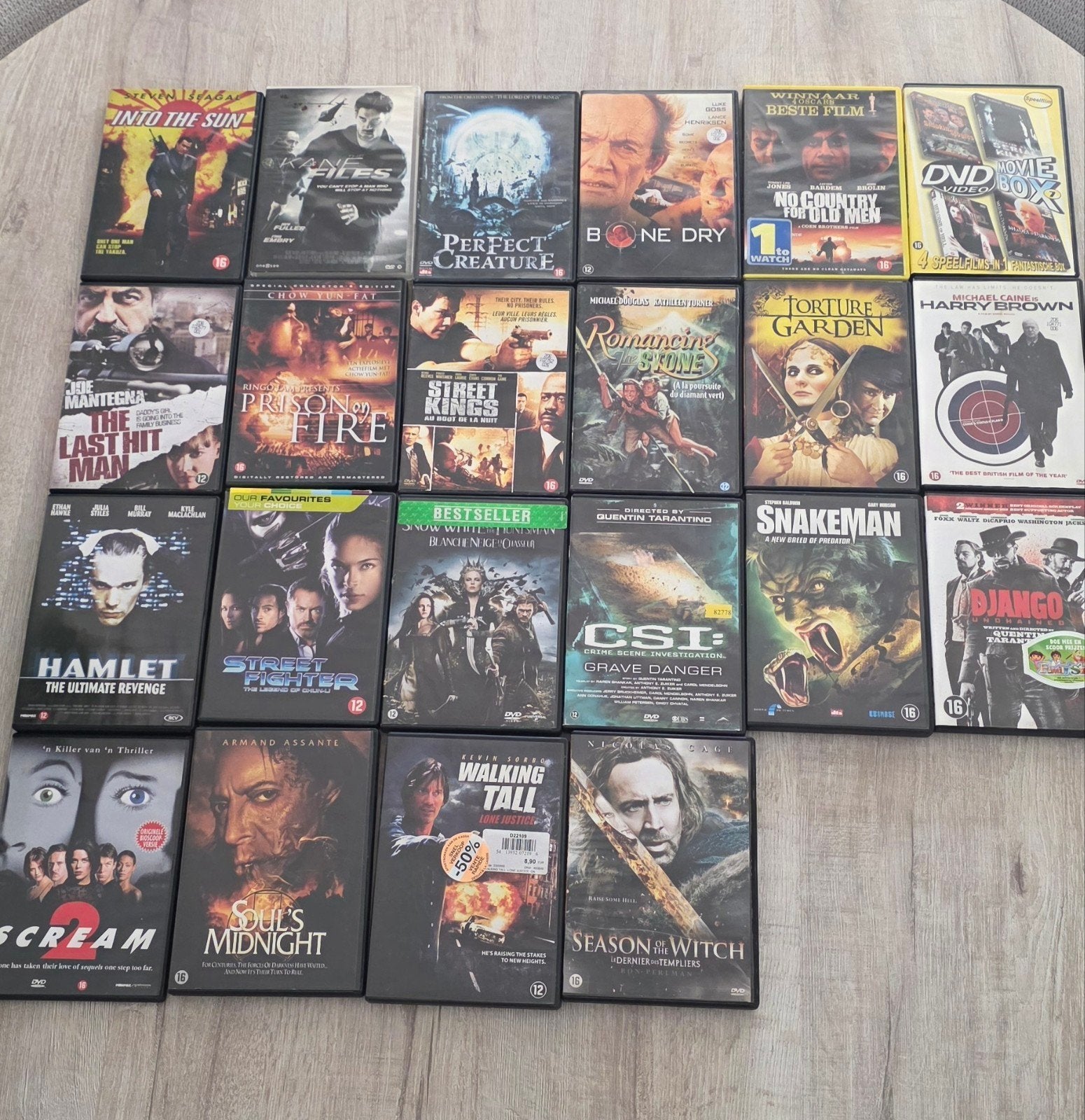 50 dvd, Ophalen of Verzenden
