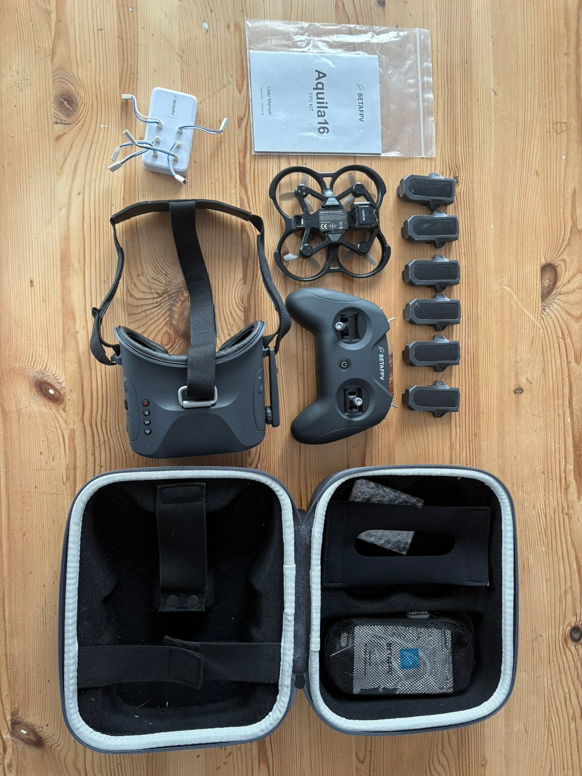 Drone Aquila16 FPV KIT, TV, Hi-fi & Vidéo, Drones, Drone avec caméra, Moins de 15 minutes, Vue à la première personne (FPV), Comme neuf