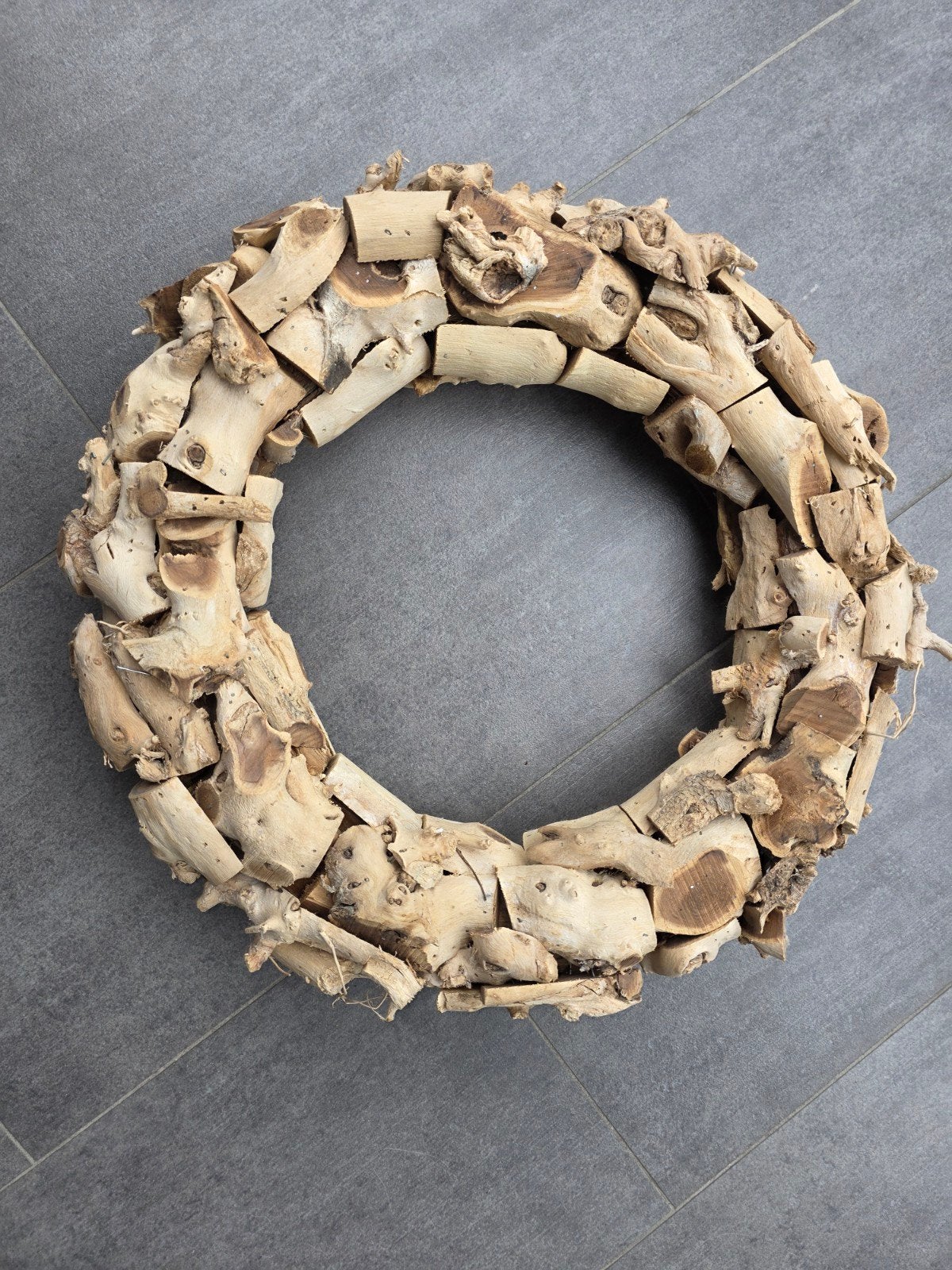 Krans, Maison & Meubles, Bois, Comme neuf, Couronne, 50 cm