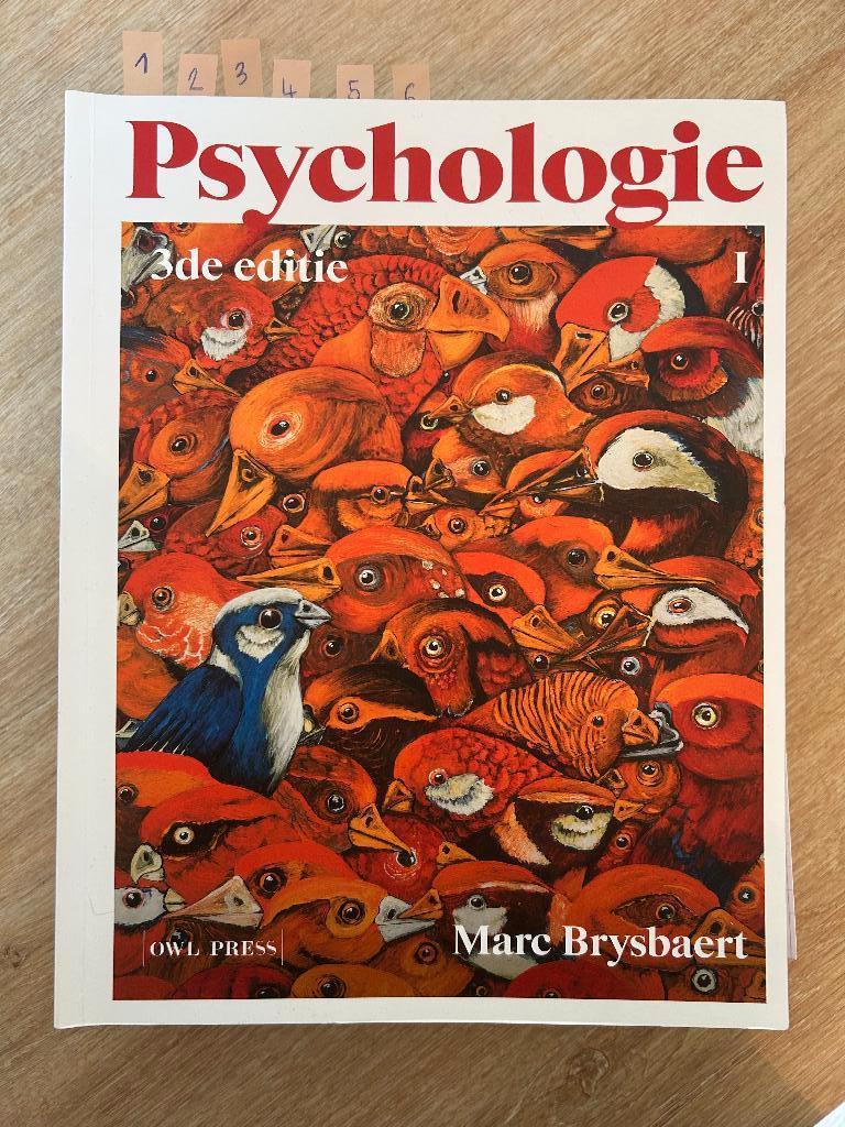 Psychologie I: Marc Brysbaert, Boeken, Gelezen, Owl press, Verzenden, Hoger Onderwijs