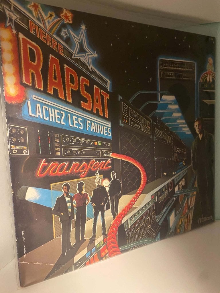 Pierre Rapsat – Lâchez les fauves 1982 (J), LP, Pop, Utilisé, Envoi