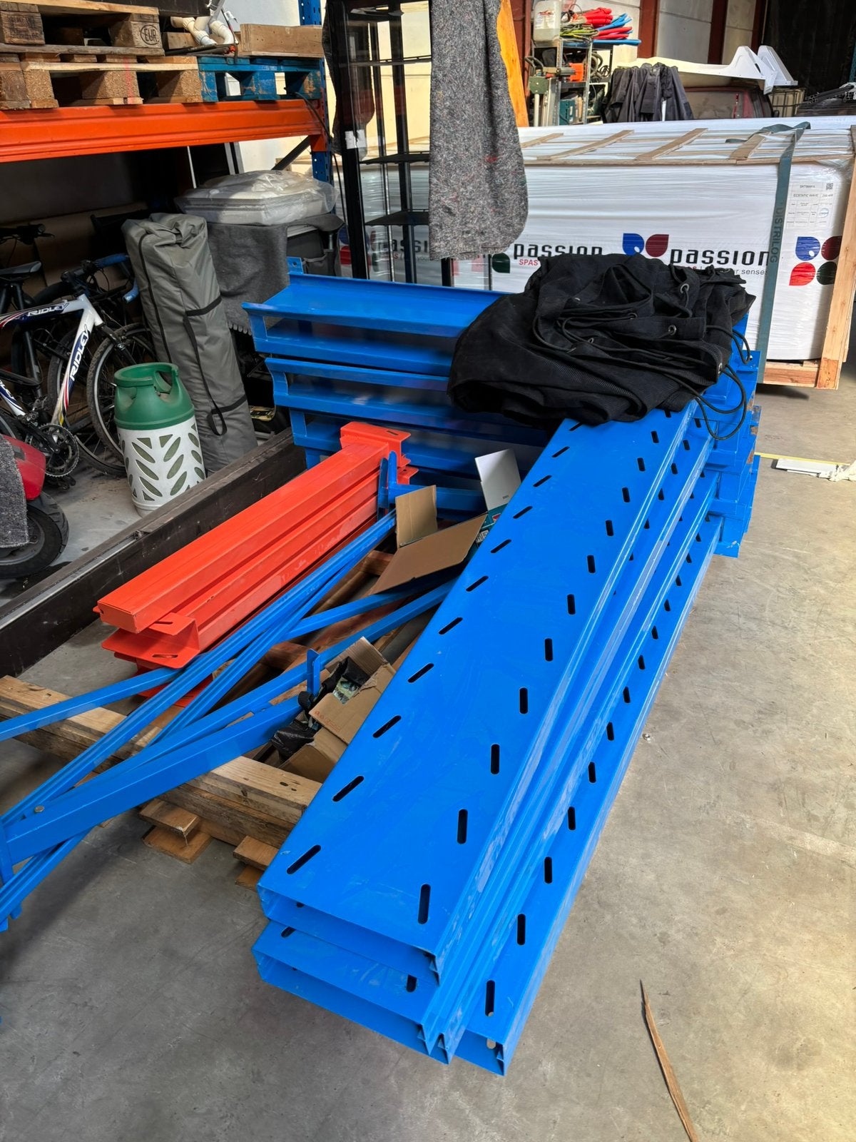 Platen stelling, Bricolage & Construction, Enlèvement, Comme neuf