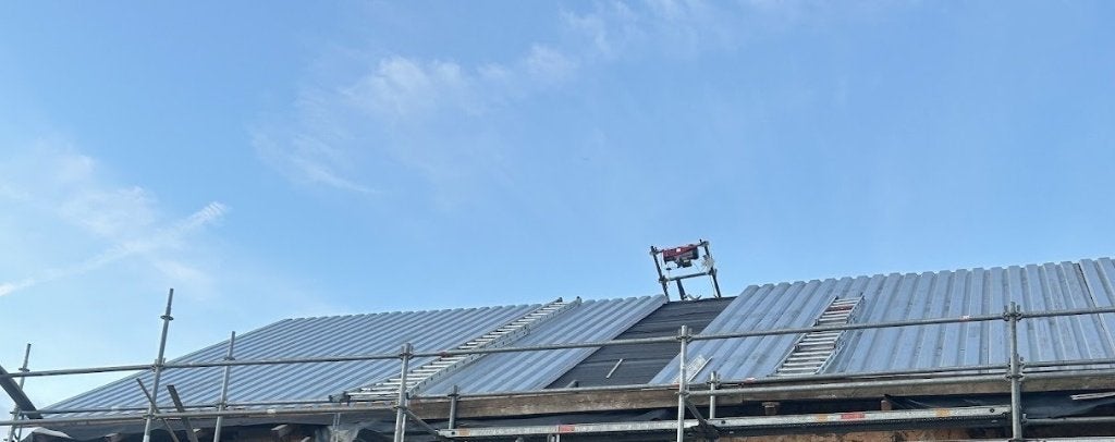 steeldeck sandwichpanelen 95 mm dik wandpanelen, Ophalen, Gebruikt