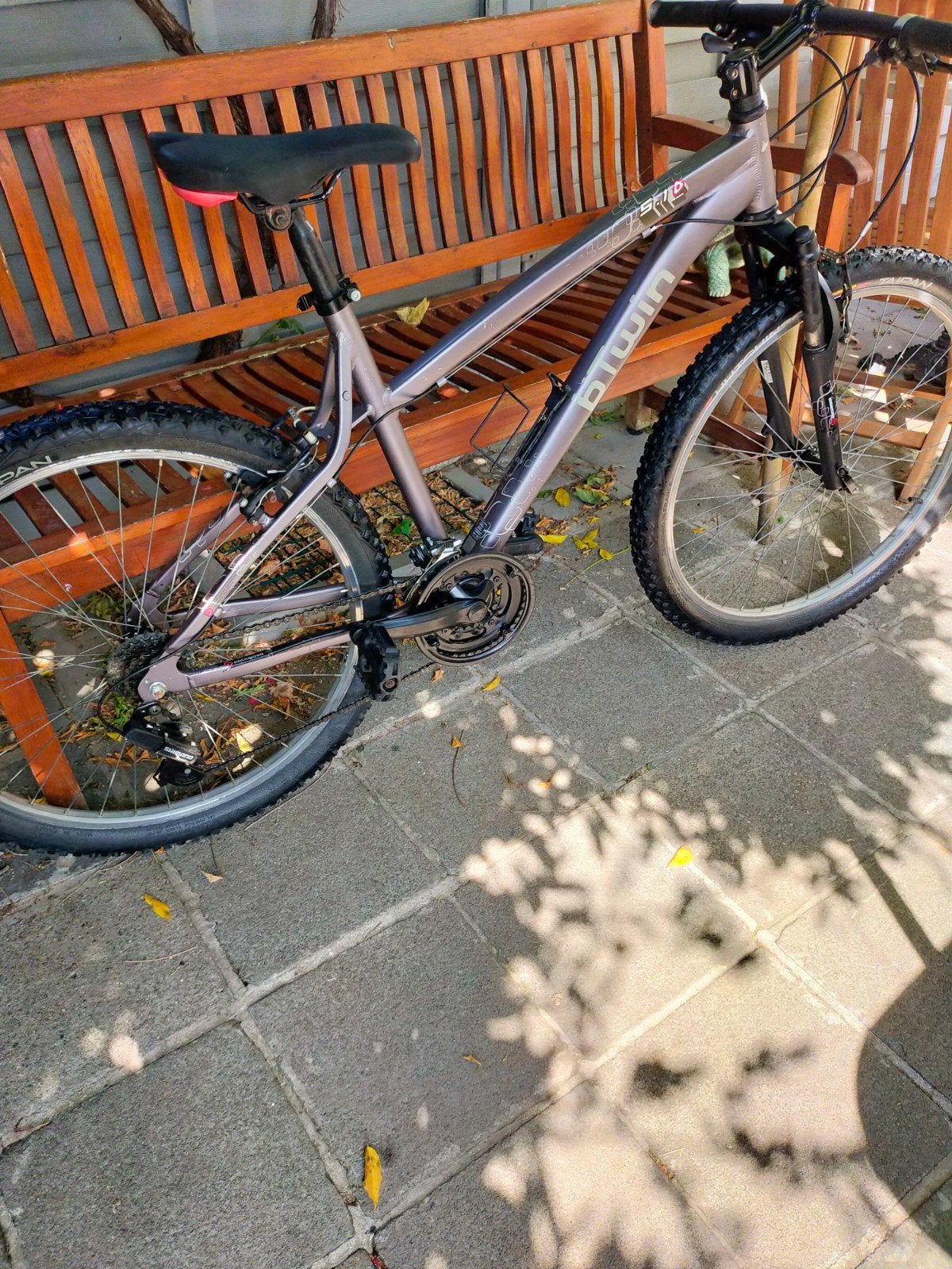 VTT Btwin Rockrider 5.1   ( GRIS ) 26 pouces ( Cadre  S), Vélos & Vélomoteurs, Vélos | VTT & Mountainbikes, Enlèvement