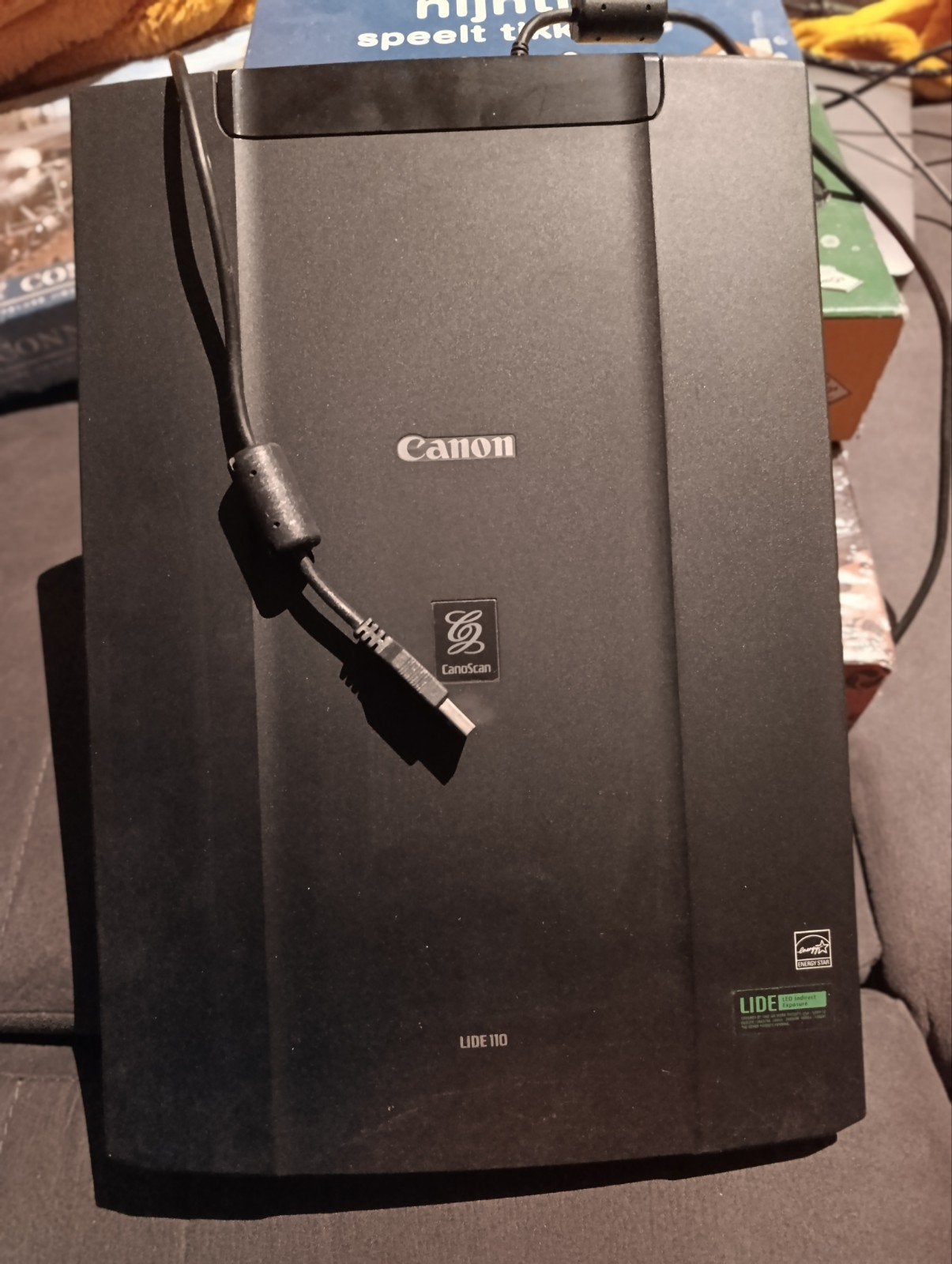 Canon scanner CanoScan Lide 110 with cable, Computers en Software, Scanners, Ophalen