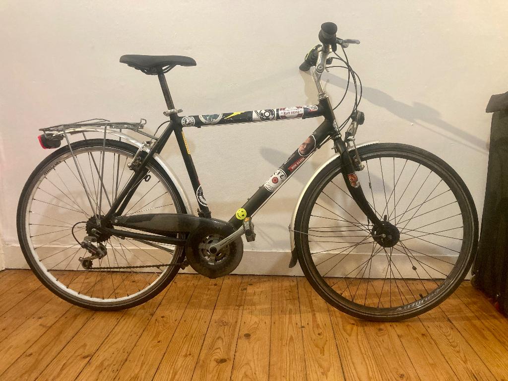 Herenfiets, Autres marques, Vitesses, Frein sur jante, 49 à 53 cm