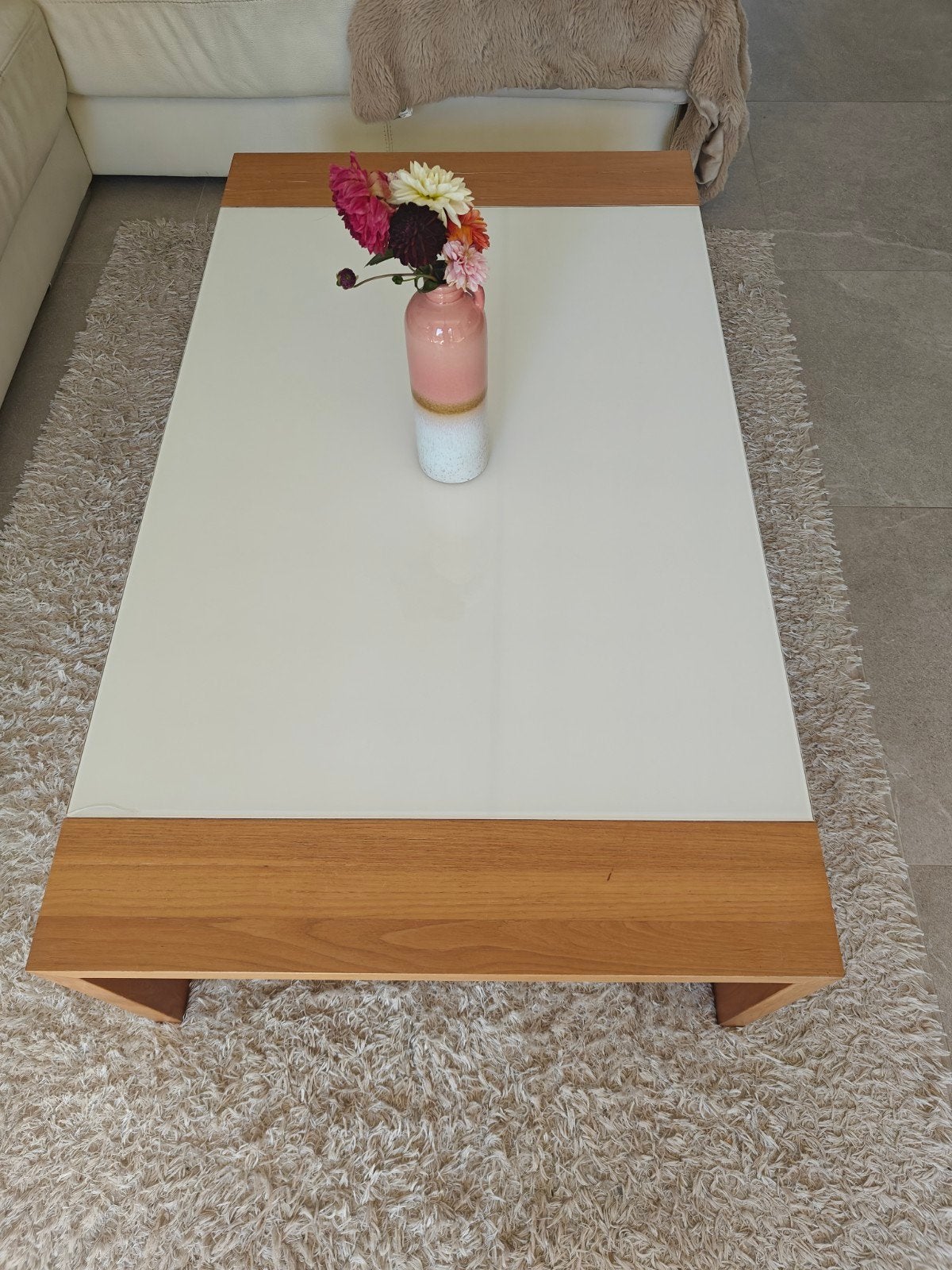 Hulsta Now salontafel, Huis en Inrichting, Ophalen, Gebruikt, 50 tot 100 cm, 100 tot 150 cm
