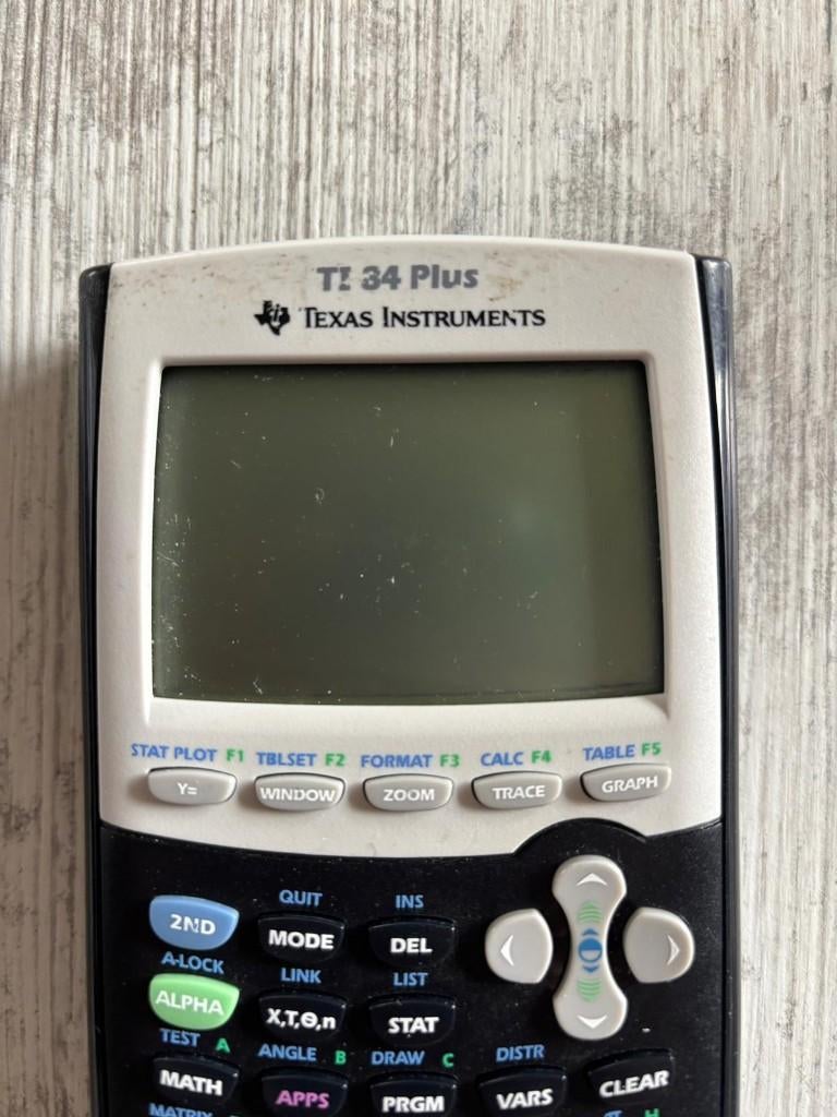 Grafische rekenmachine TI 84 plus Texas Instruments, Diversen, Ophalen of Verzenden, Grafische rekenmachine, Zo goed als nieuw