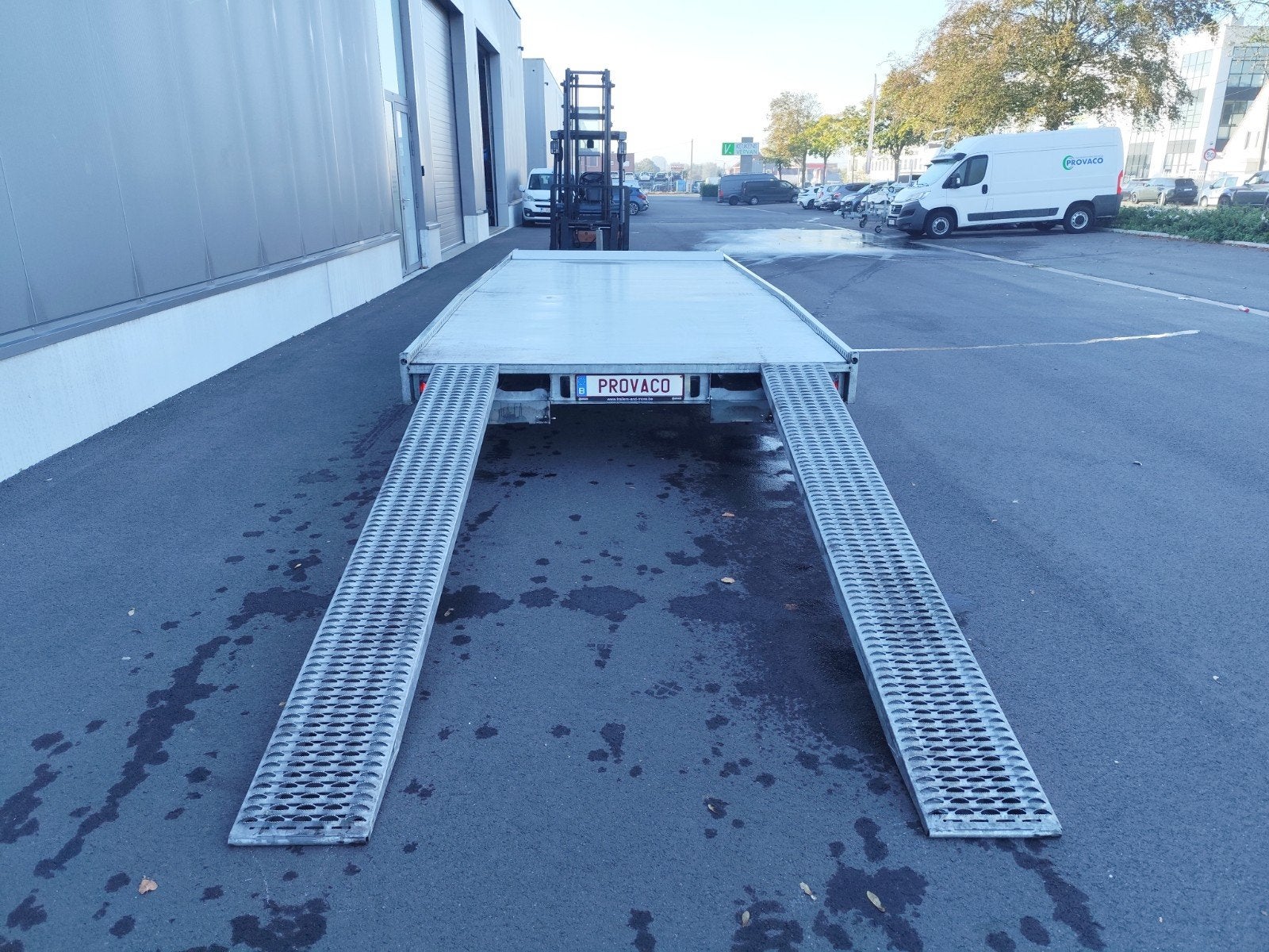autotrailer HULCO CARAX-2 • 3500kg • topokkasie • 207x540cm, Ophalen, Zo goed als nieuw