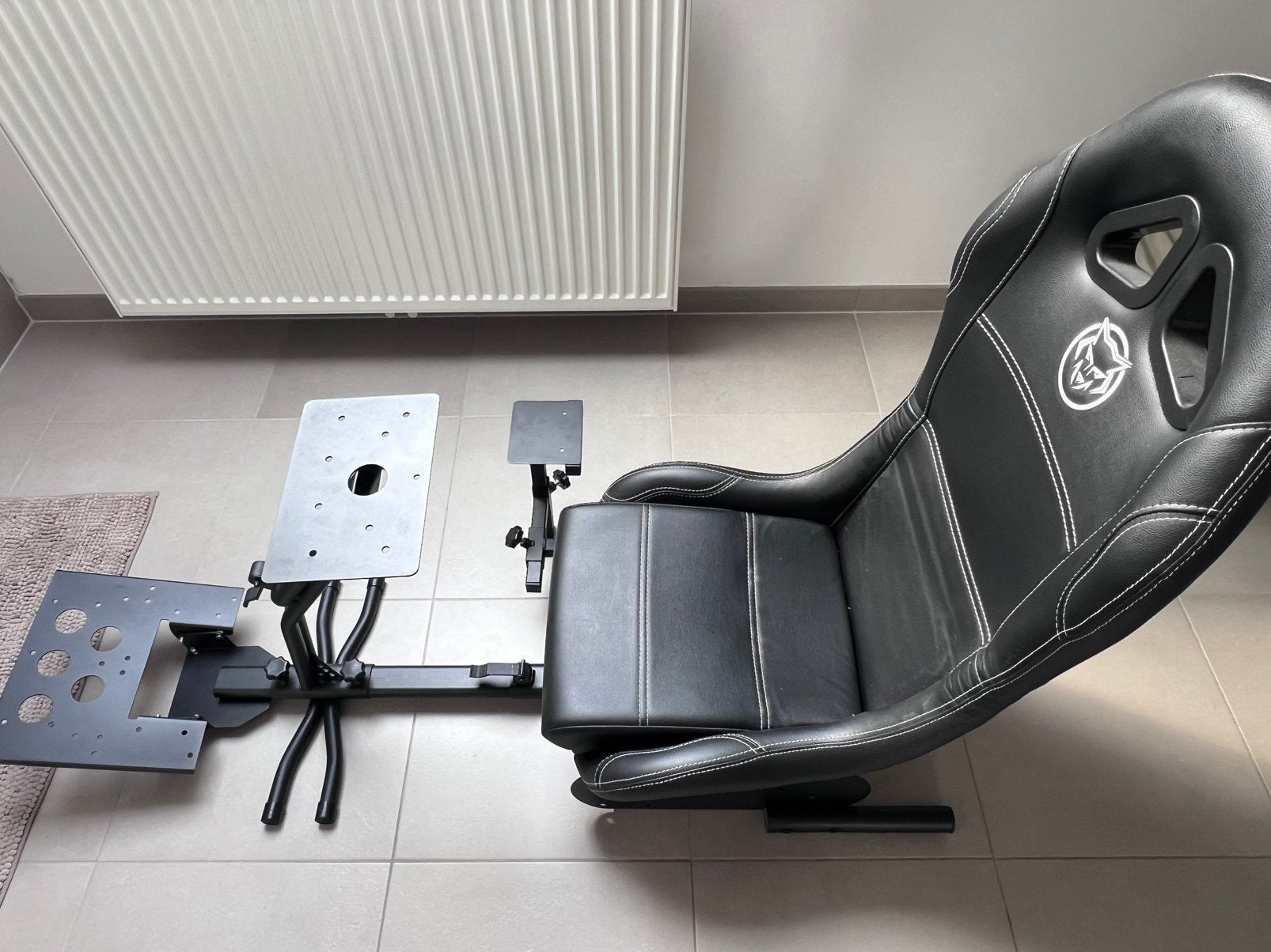Racestoel voor oa logitech g29, Logitech, Ophalen, Zo goed als nieuw, Racestoel
