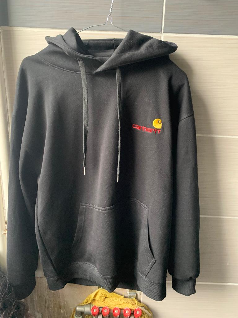 Carhartt zwarte hoodie, Maat 52/54 (L), Verzenden, Zwart, Carhartt