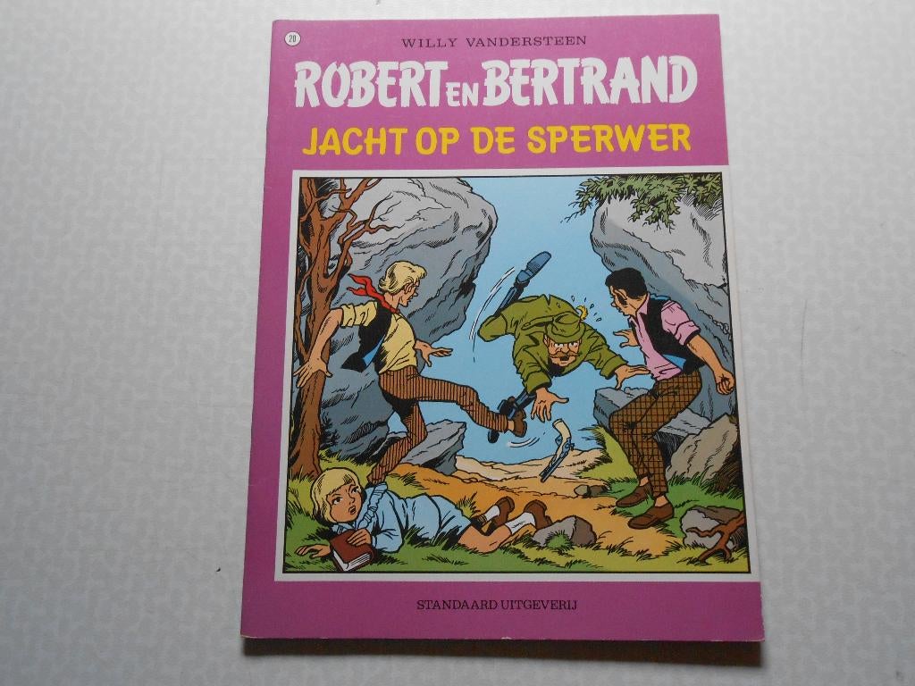 Robert en Bertrand 20 Jacht op de Sperwer 1977 ste druk., Livres, BD, Neuf, Une BD, Enlèvement ou Envoi