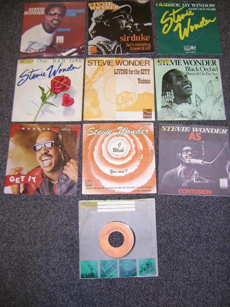 STEVIE WONDER, CD & DVD, Vinyles | R&B & Soul, Pressage original, Enlèvement ou Envoi, 7 inch, Comme neuf
