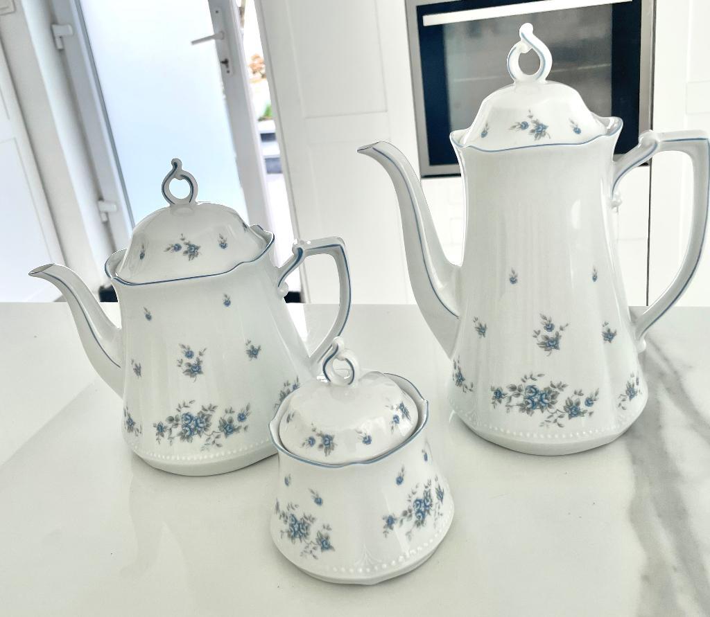 Théière, cafetière et sucrier Bavaria Winterling, Enlèvement ou Envoi