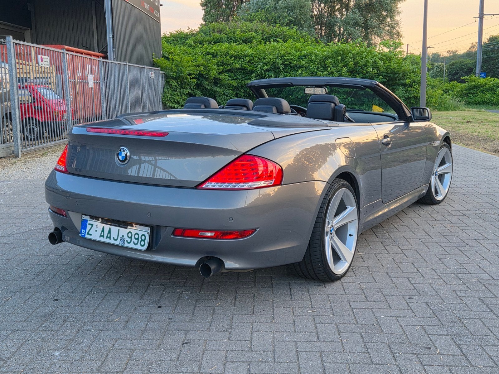 BMW 635D //CABRIO//  DIESEL, Automaat, 4 zetels, Achterwielaandrijving, Zwart