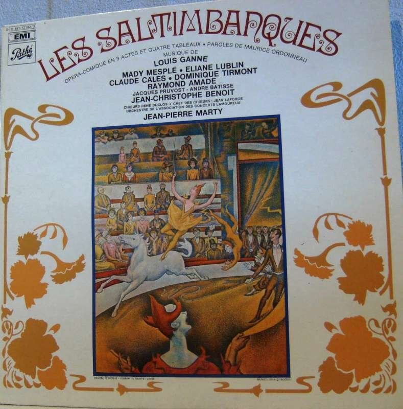 dubbel LP Les Saltimbanques - Comische opera in 3 bedrijven, Enlèvement ou Envoi, Autres compositeurs, Comme neuf, Classicisme