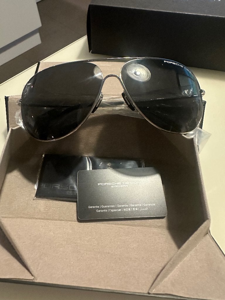 Porsche design zonnebril, Zonnebril, Blauw, Nieuw, Ophalen