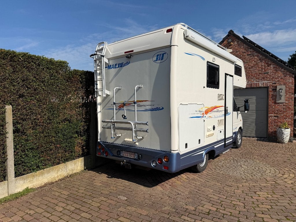 mobilhome VWLT MAESS 2.8 TDI 156 pk–71.500 km–5,5 m–TOPSTAAT, Alkoof, Ringverwarming, Volkswagen, Tot en met 3