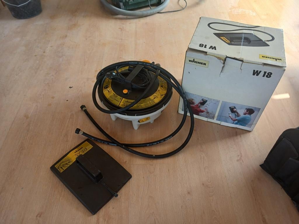Wagner W18 behangafstomer / stoommachine compleet, Ophalen