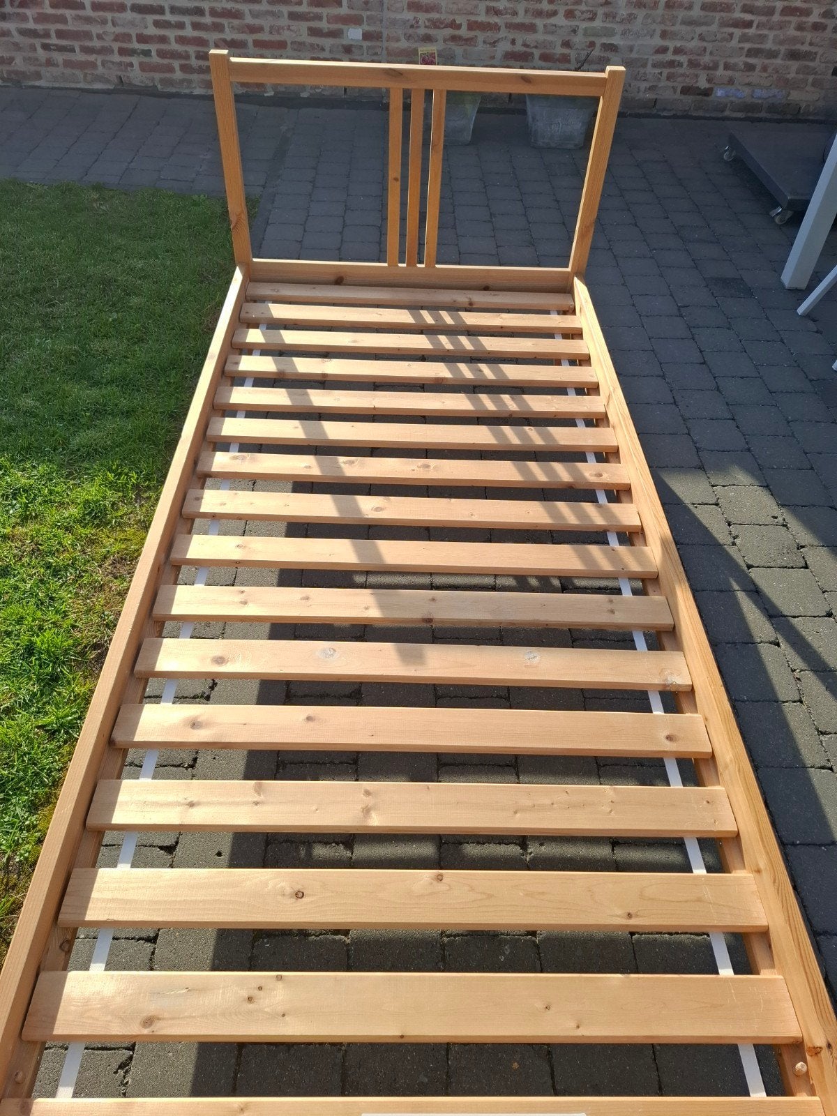 1 persoonsbed, Huis en Inrichting, Ophalen, Gebruikt, 90 cm, Eenpersoons