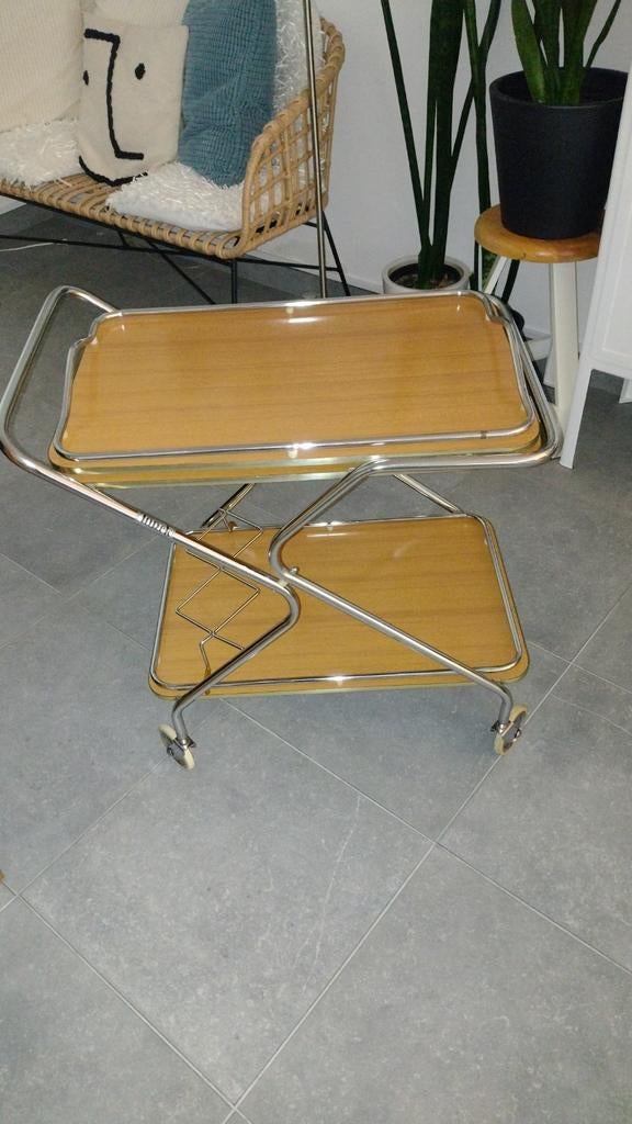 Troley, serveerwagen,vintage (Torck), Ophalen