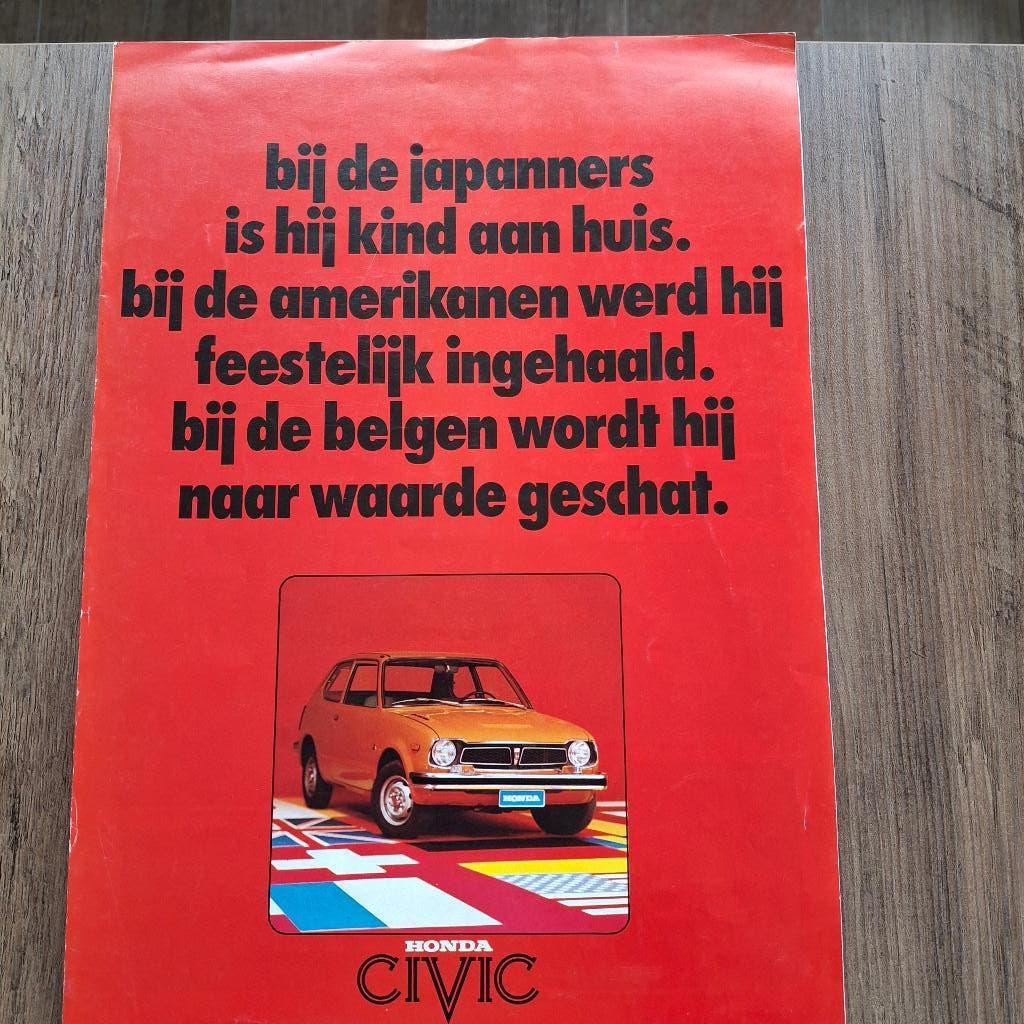 HONDA  CIVIC  1200 & 1500, Ophalen of Verzenden, Nieuw, Honda