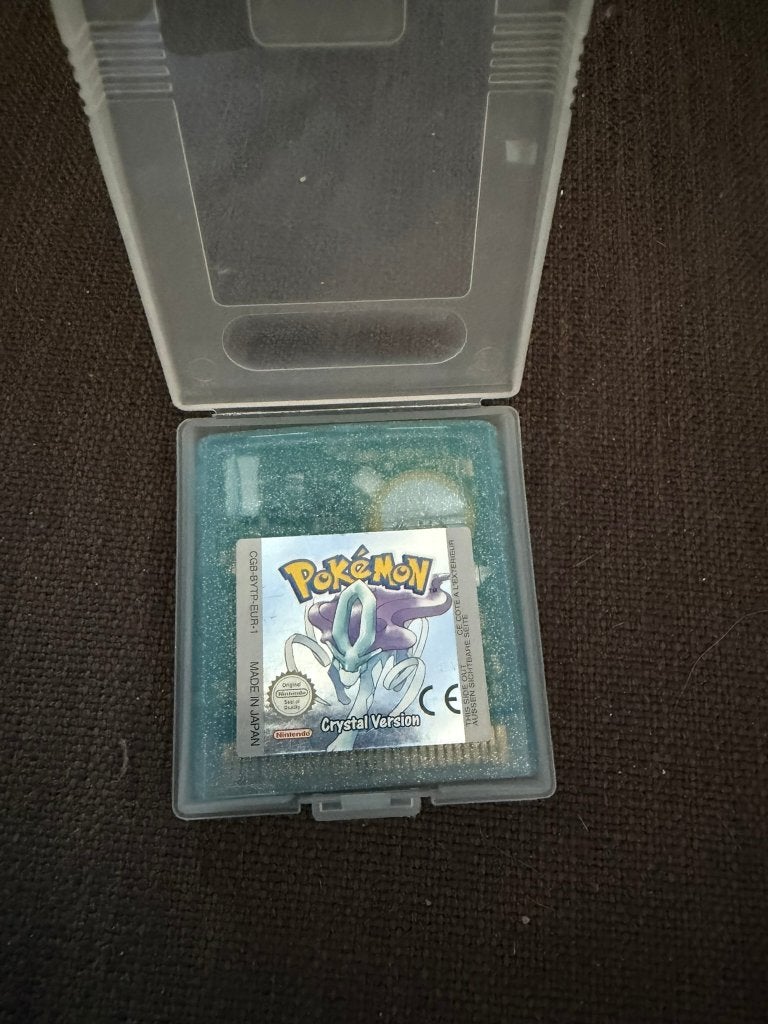 pokemon gameboy crystal, Games en Spelcomputers, Ophalen of Verzenden, Zo goed als nieuw