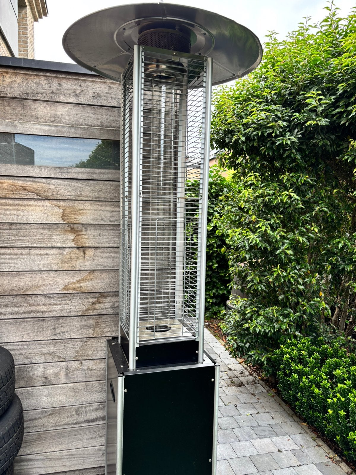 Terrasverwarmer, Ophalen, Zo goed als nieuw, Gas