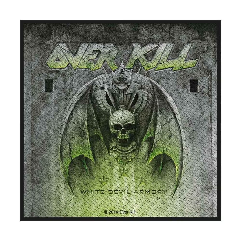 Overkill - White Devil Armoury - Patch officiële merchandise, Collections, Enlèvement ou Envoi, Neuf