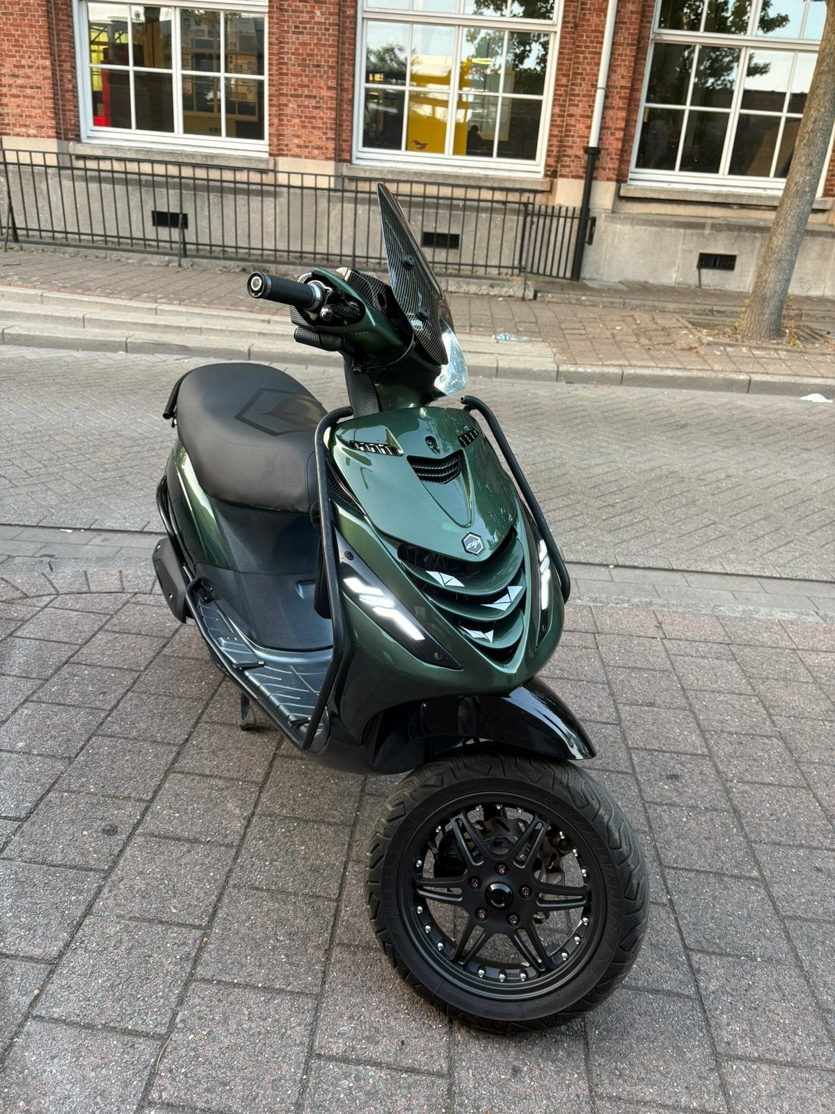 Custom Piaggio Zip, Ophalen