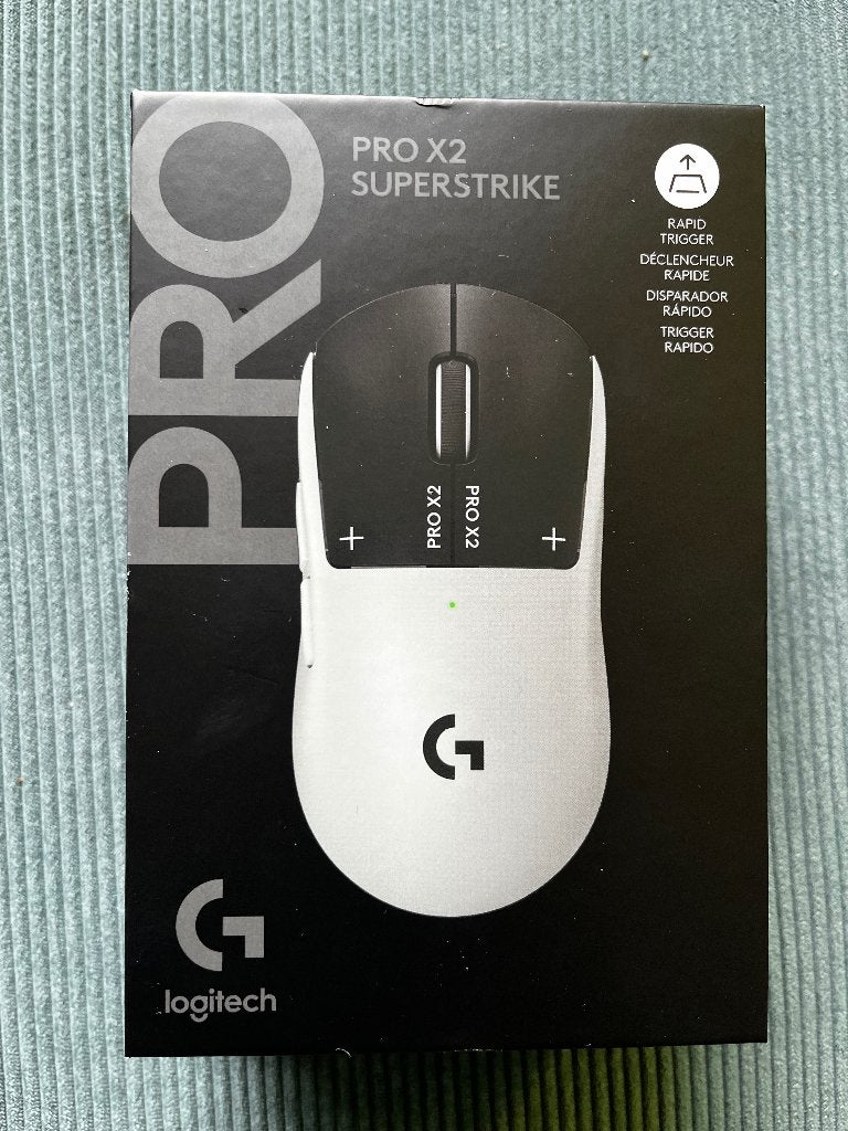 LOGITECH PRO X2 SUPERSTRIKE - NEW - SEALED!, Computers en Software, Muizen, Muis, Nieuw, Ophalen of Verzenden, Logitech