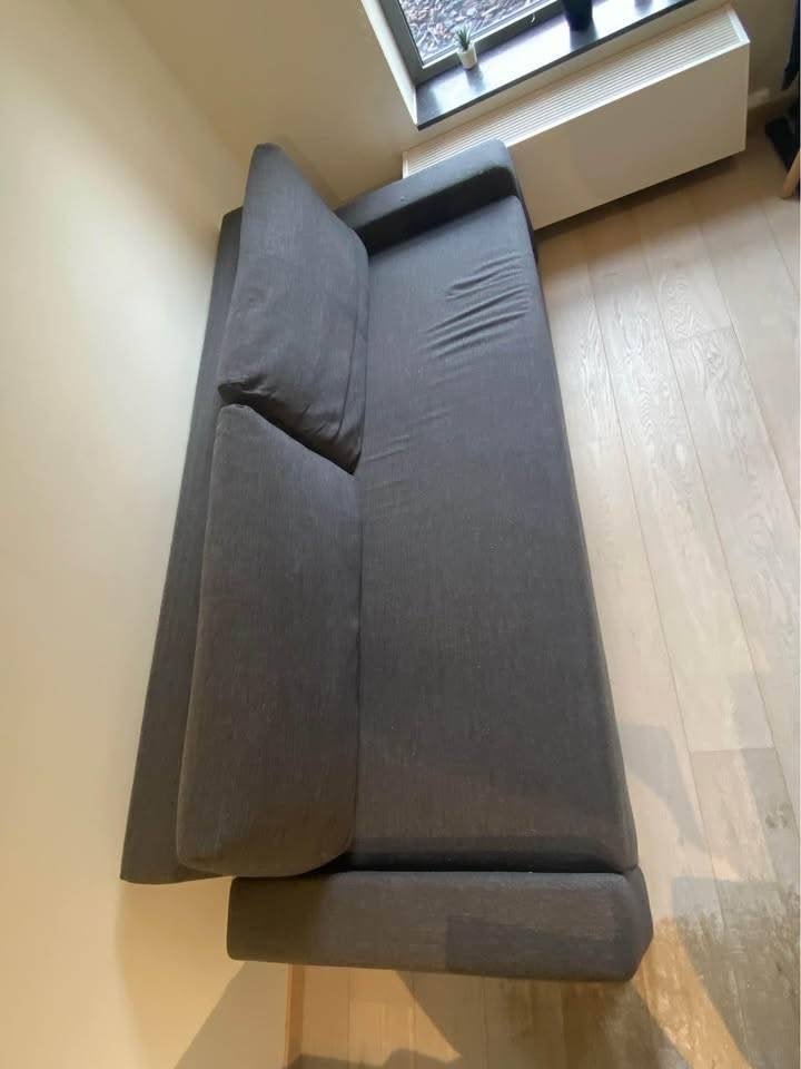 canapé-lit Click Clay, Maison & Meubles, 90 cm, Gris, Queen size, 210 cm
