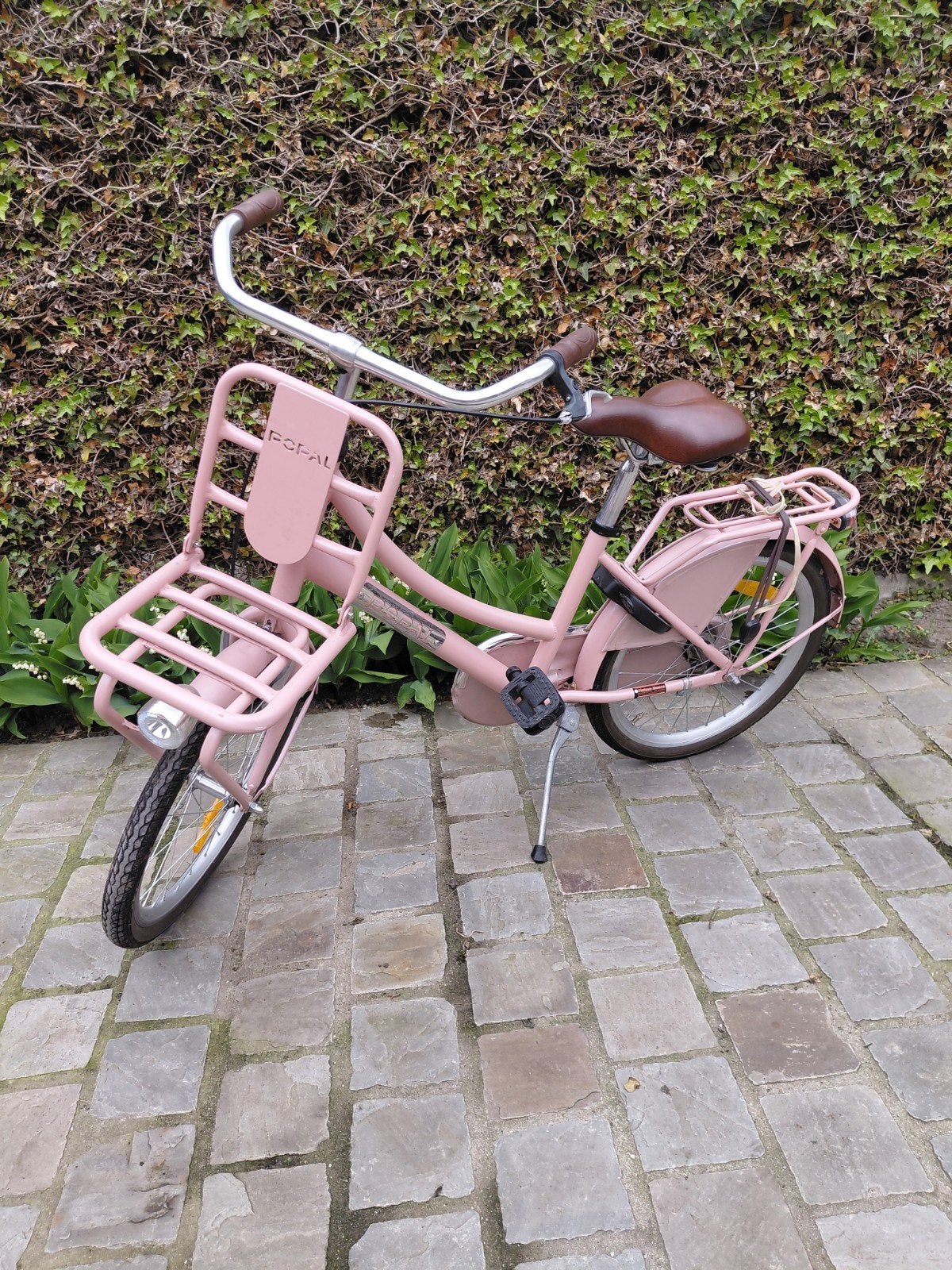 popal kinderfiets, Vélos & Vélomoteurs, Frein à rétropédalage, Comme neuf, Frein à main, Popal