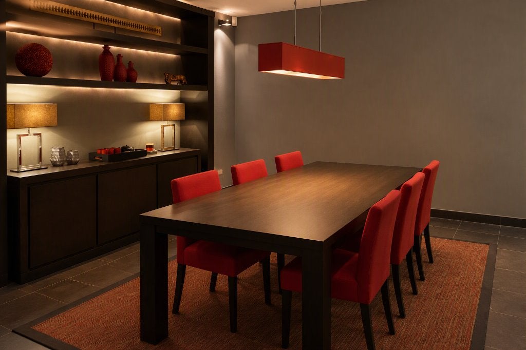 Salle à manger complète, Maison & Meubles, Enlèvement, Utilisé, Classique-Contemporain, 4 à 6 chaises