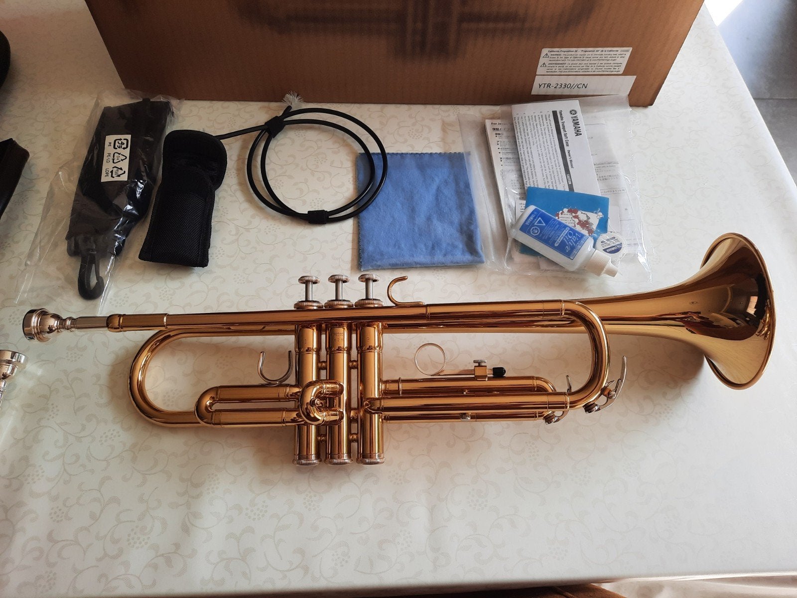 Yamaha trompet ytr2330, Musique & Instruments, Instruments à vent | Trompettes, Enlèvement
