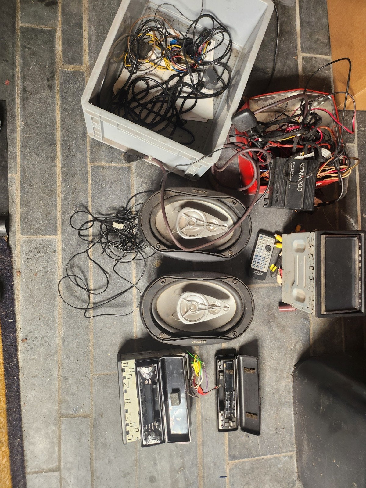 Auto radio s lotje kenwood, Auto diversen, Autospeakers, Ophalen