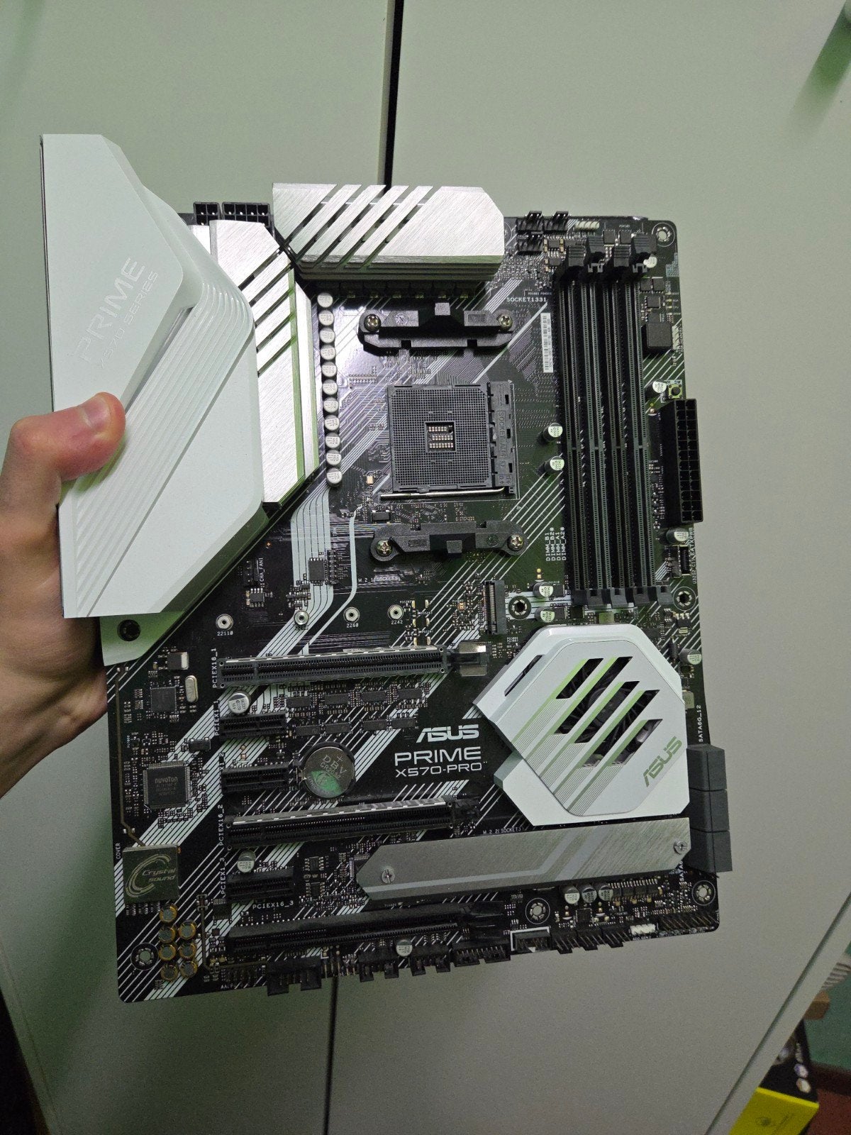 Carte mère Asus Prime X570 AM4, Informatique & Logiciels, DDR4, Enlèvement, Utilisé, Socket AM4