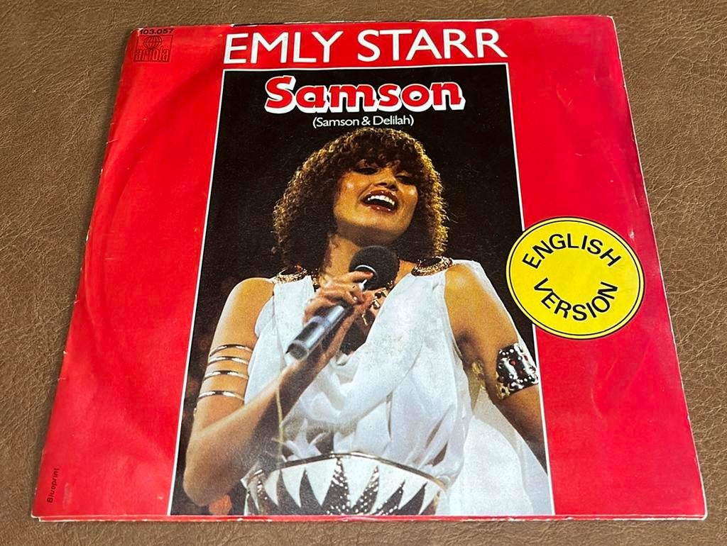 Emly Starr - Samson - 7” vinyl single - BENELUX, Cd's en Dvd's, Ophalen of Verzenden, Gebruikt