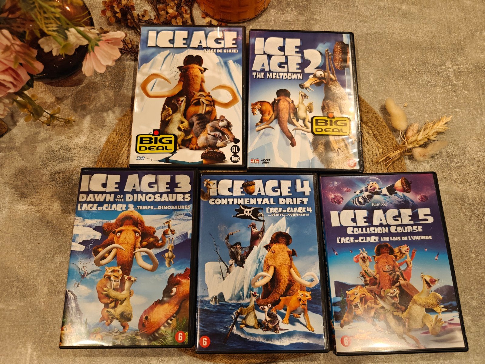 Ice age 1.2.3.4.5, Ophalen of Verzenden, Zo goed als nieuw