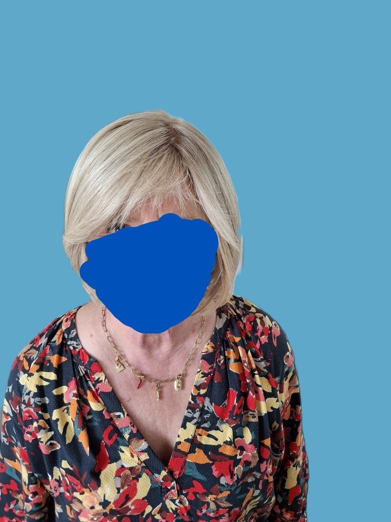 Perruque blonde de luxe, Enlèvement ou Envoi, Comme neuf, Perruque ou Extension de cheveux