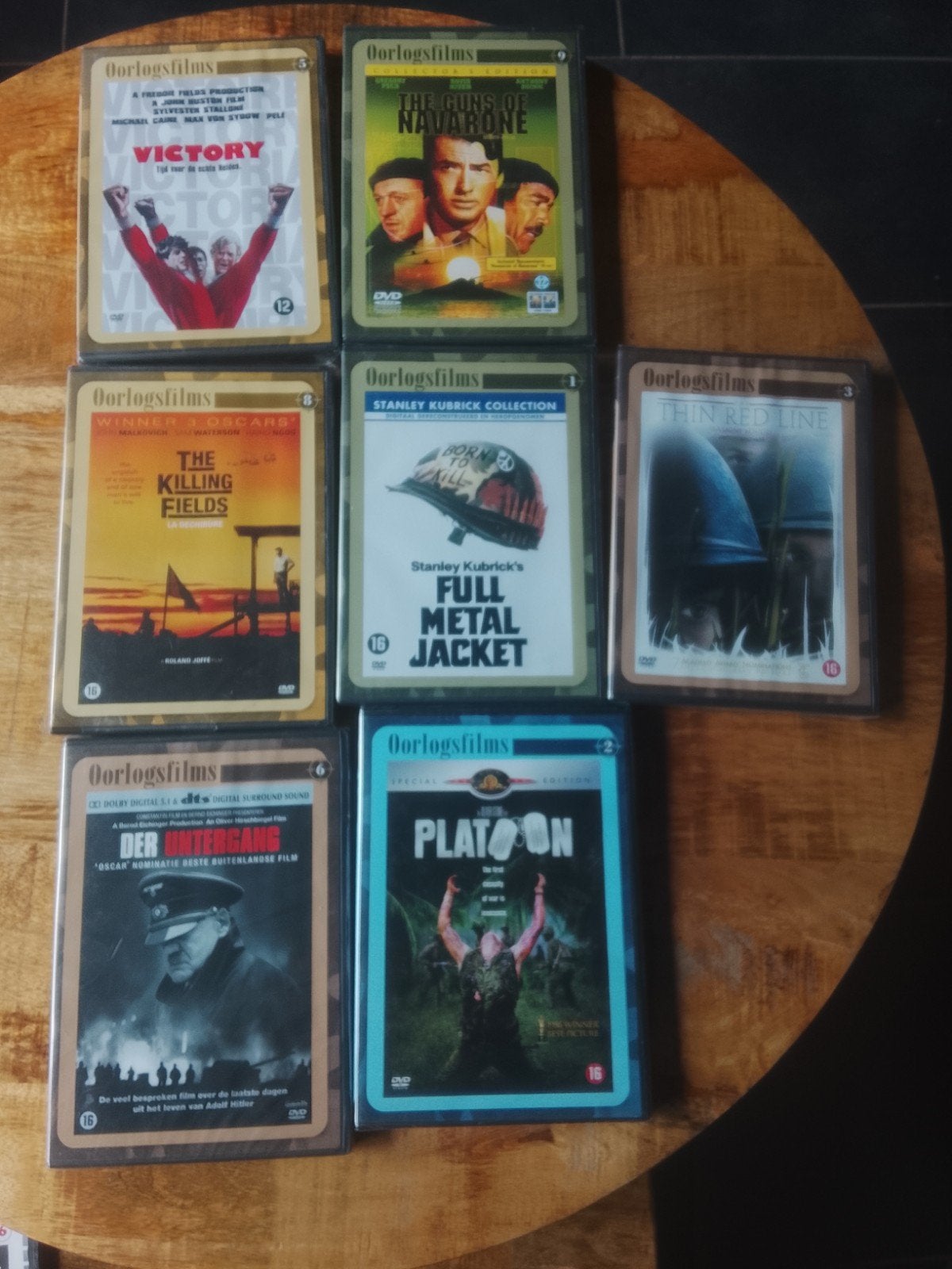 ongeopende oorlog films, Enlèvement ou Envoi, Guerre