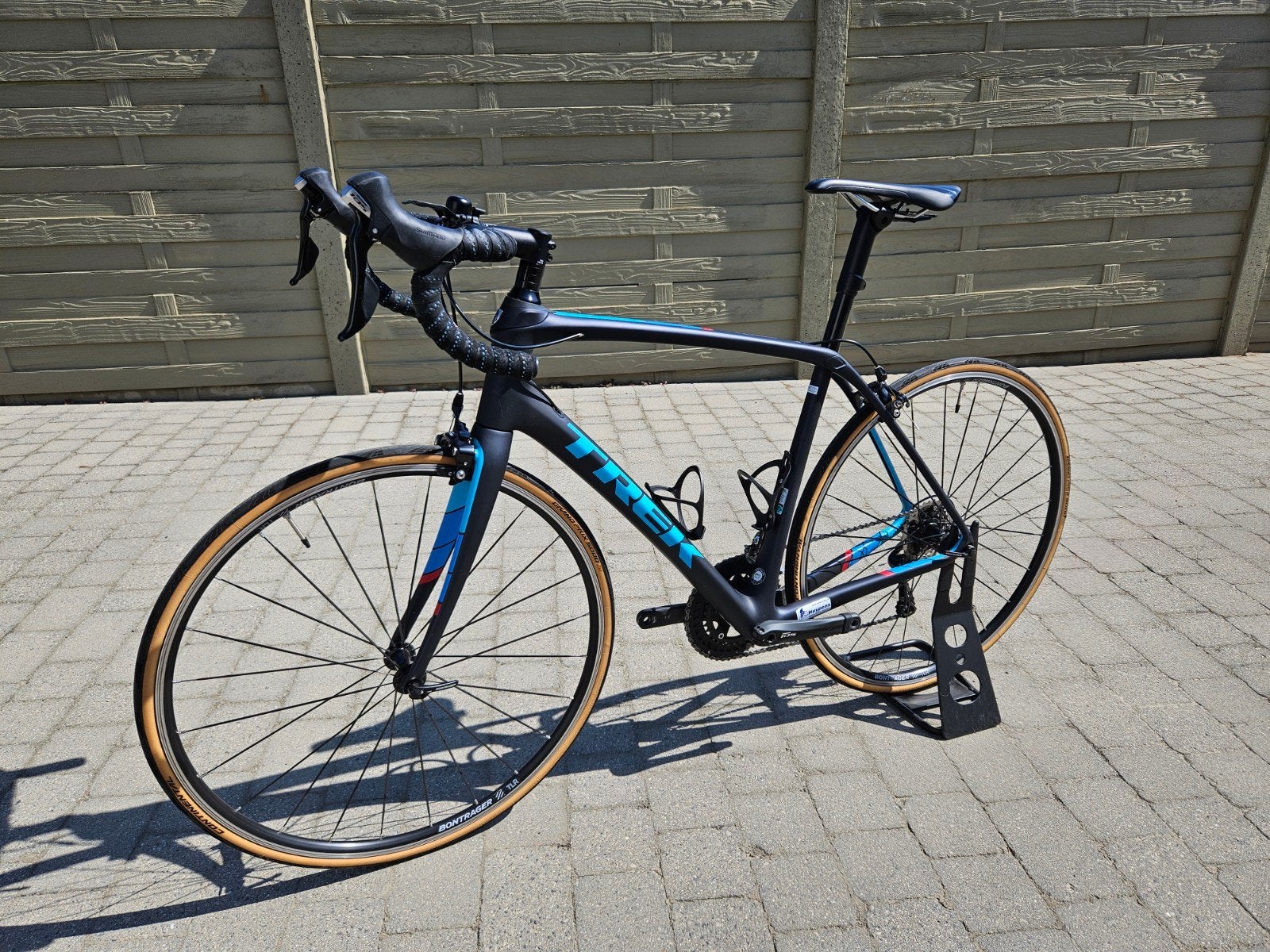 Trek Domane SL 5 Gen2 maat 56, Fietsen en Brommers, Carbon, 10 tot 15 versnellingen, Velgrem, 53 tot 57 cm