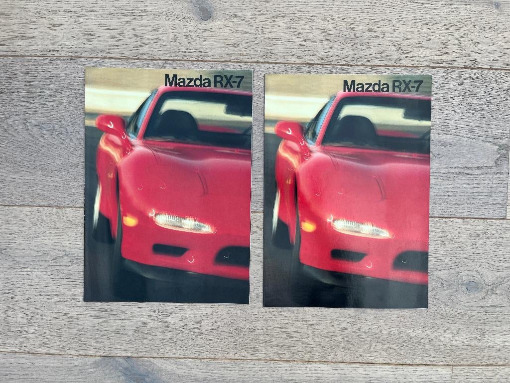 BROCHURES MAZDA RX-7, Livres, Autos | Brochures & Magazines, Enlèvement ou Envoi, Utilisé, Mazda