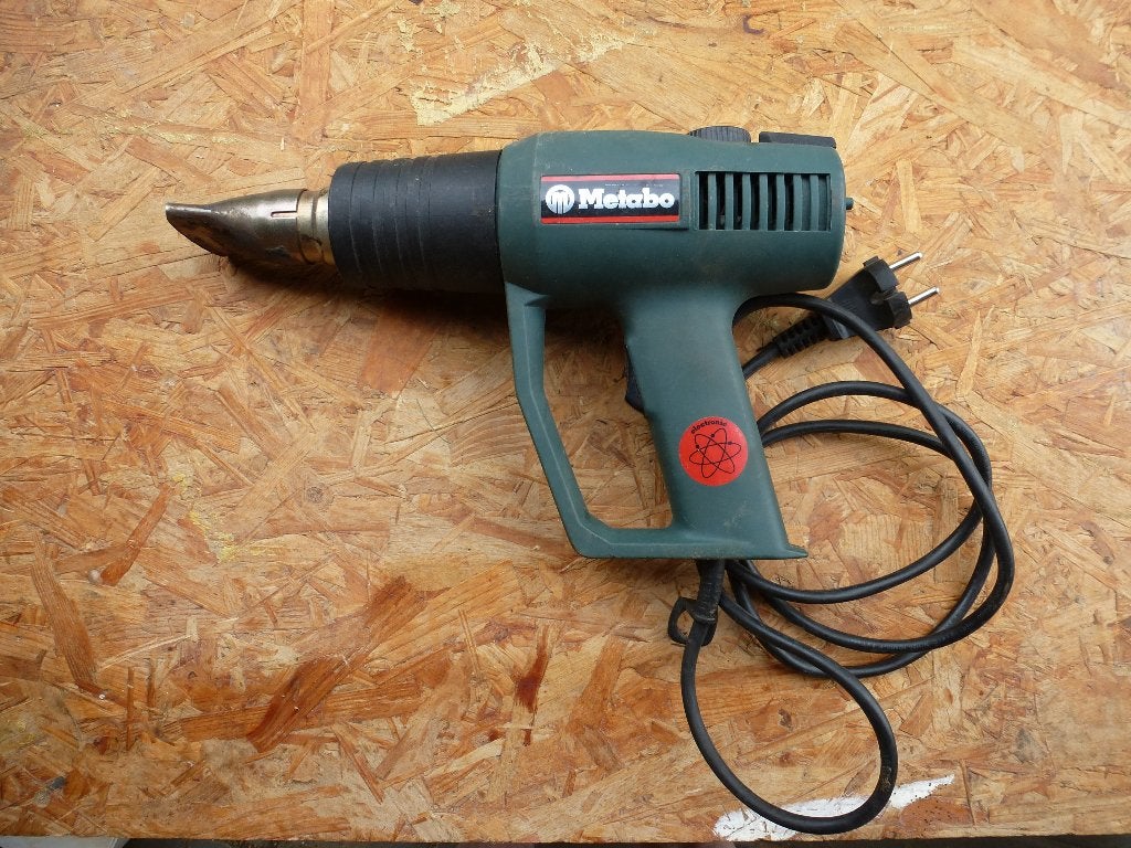 Metabo hetelucht blazer, Ophalen, Gebruikt