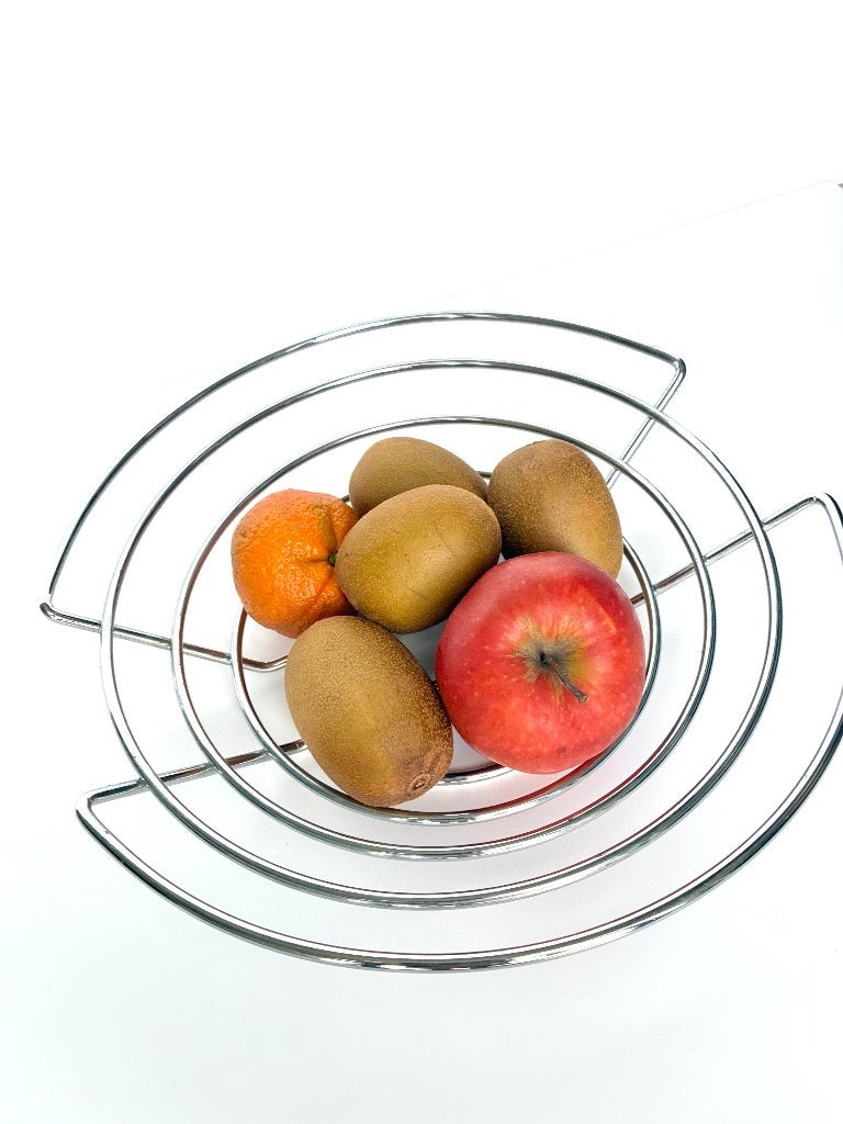 Corbeille à fruits Blomus WIRES, Ø 30 cm, chrome, Enlèvement ou Envoi, Autres marques, Autres types, Comme neuf