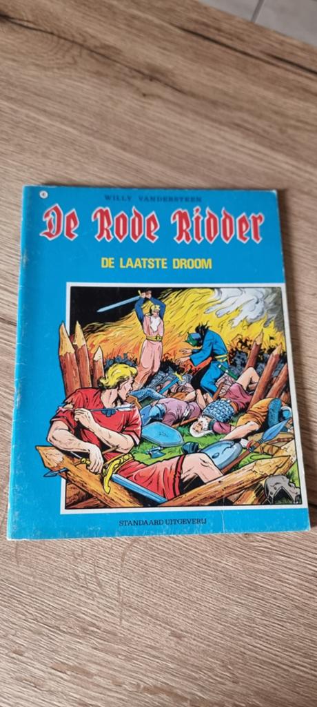 Strip De rode ridder - 41 De laatste droom, Eén stripboek, Ophalen of Verzenden, Gelezen, Willy Vandersteen