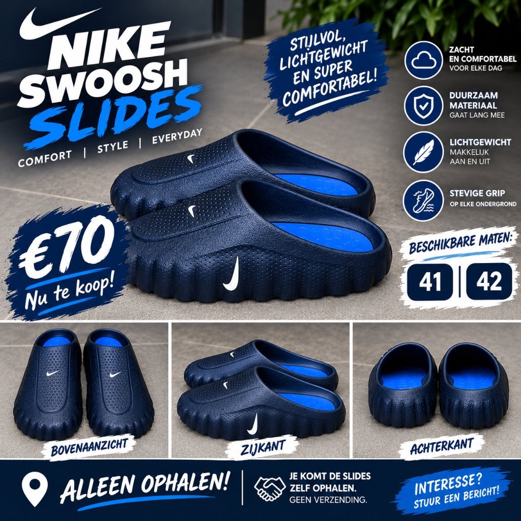 Nike Mind 001 Blauw, Kleding | Heren, Blauw, Nike, Zo goed als nieuw, Ophalen