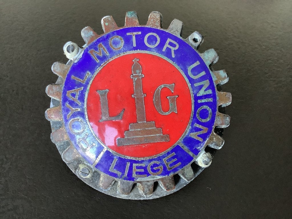 Badge union Royal motor oldtimer automobile, Ophalen of Verzenden, Motoren