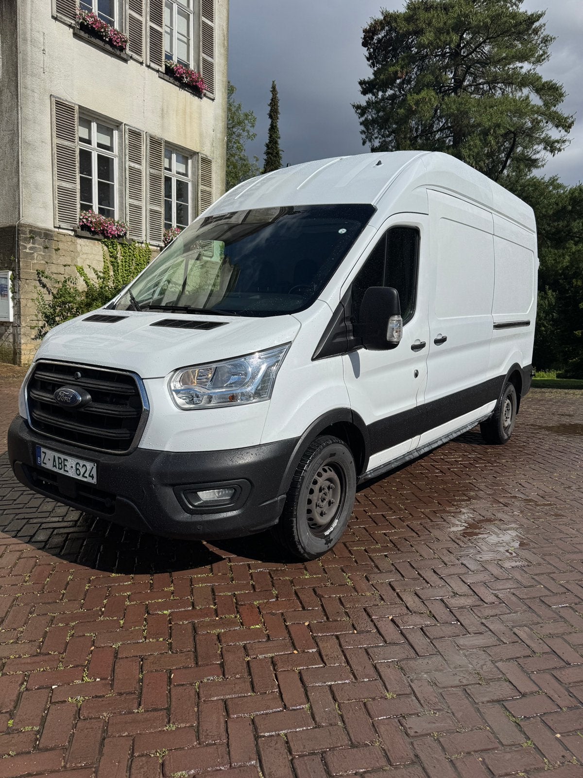 Ford Transit L3H3 2021 2.0 TDCI 103.000 km euro 6d, Auto's, Bestelwagens en Lichte vracht, Bedrijf, ABS, Achteruitrijcamera, Airbags