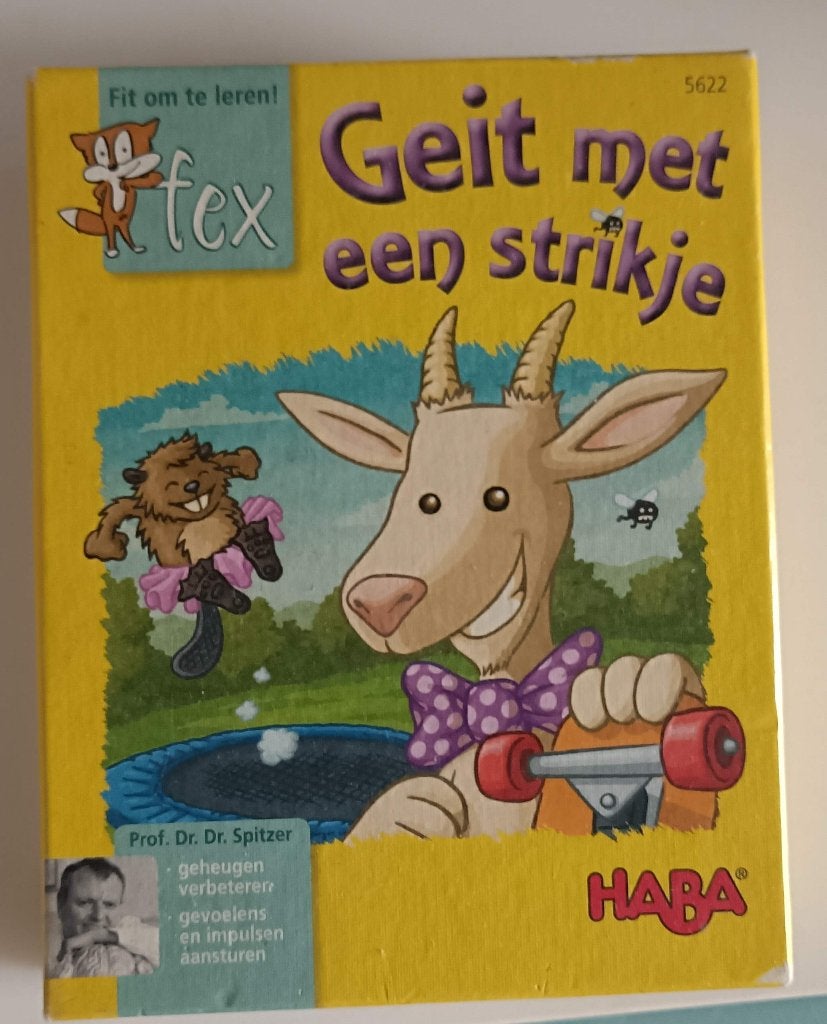 Haba Geit met een strikje, Ophalen of Verzenden, Gebruikt, Jongen of Meisje
